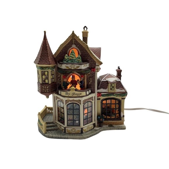 Holiday Time Toy Store 2009 Traditional Vintage Collection Christmas Village